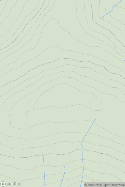 Thumbnail image for Black Hill [North Pennines] [NY906334] showing contour plot for surrounding peak